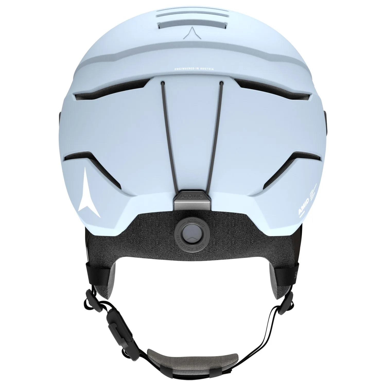 Atomic Savor AMID Visor HD – Skihelm mit Visier, Concrete, 55-59 cm