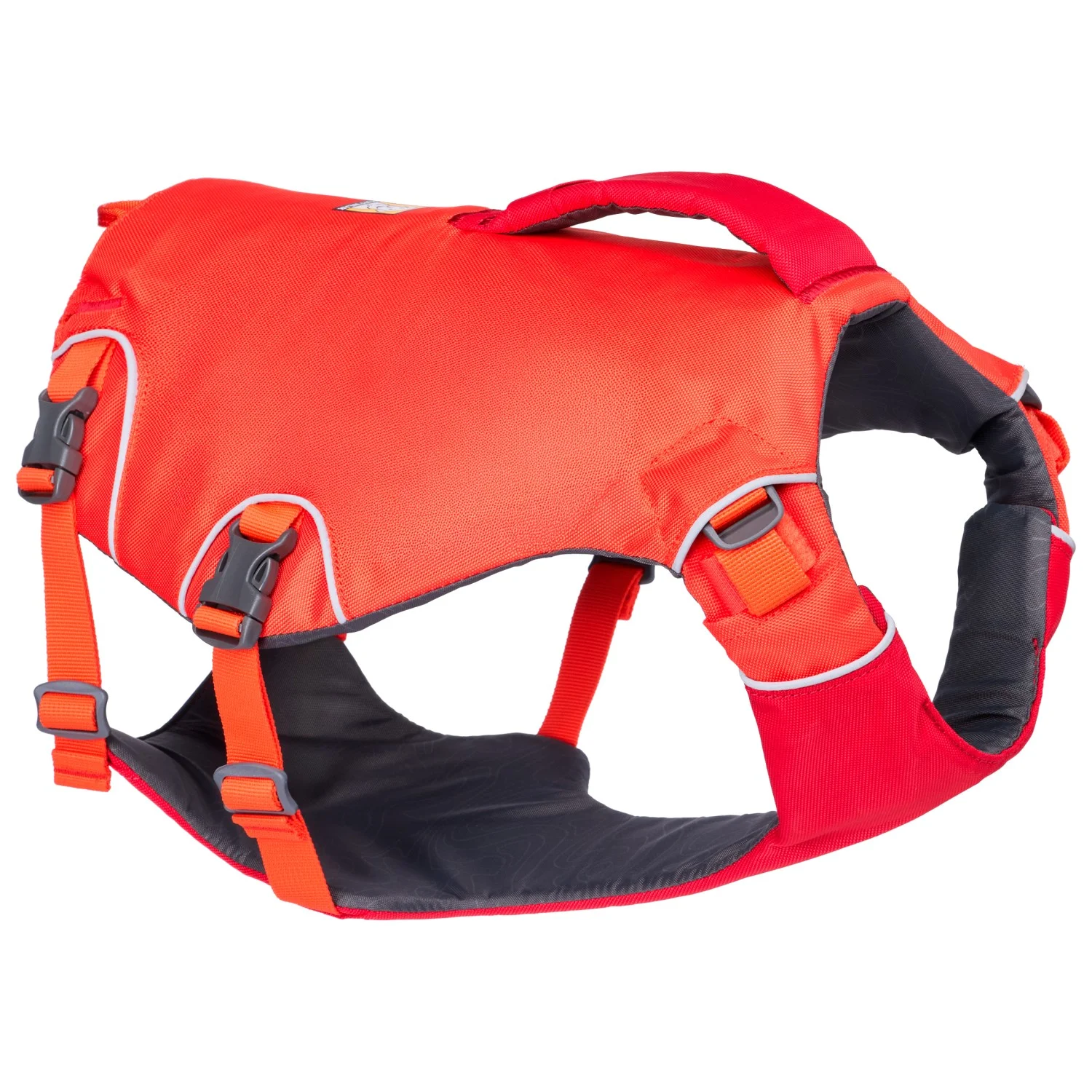 Confluence Life Jacket – Hundegeschirr / Schwimmweste (XS, Tangelo Orange)