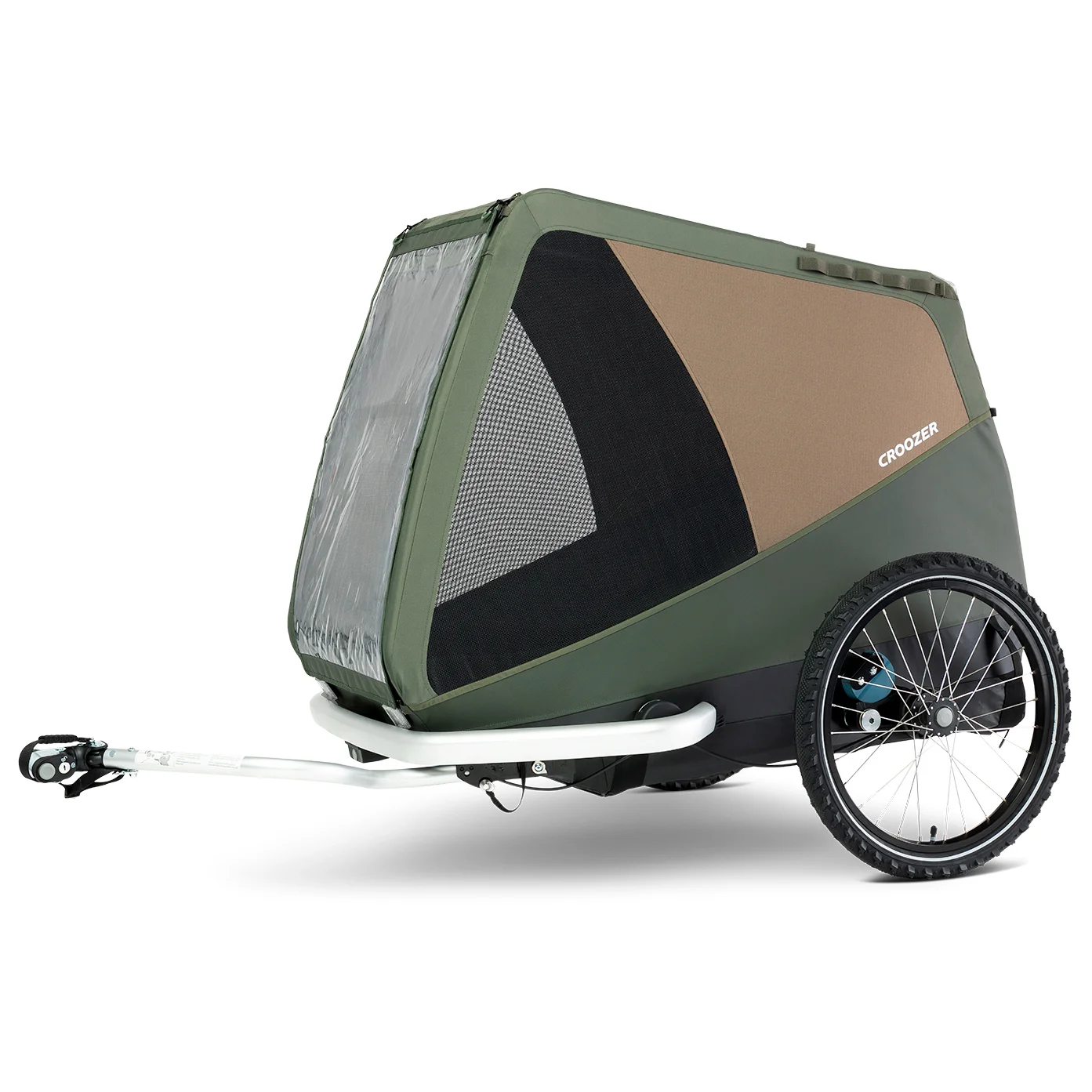 Dog Tammo – Transportanhänger für Hunde bis 45 kg, Moss Green