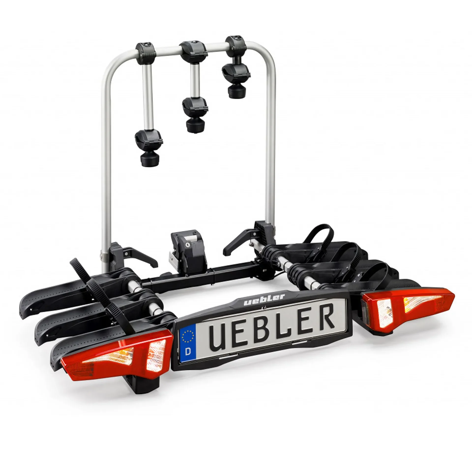 Uebler F34 Kupplungs-Fahrradträger – faltbar für 3 Räder