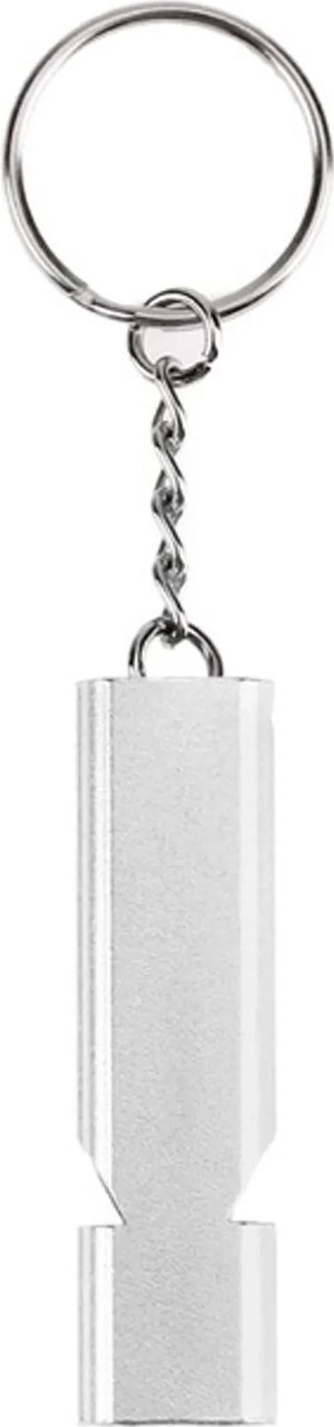 3 Stück Notfall-Signalpfeife aus Metall – Outdoor Survival Pfeife 120 dB, Silber