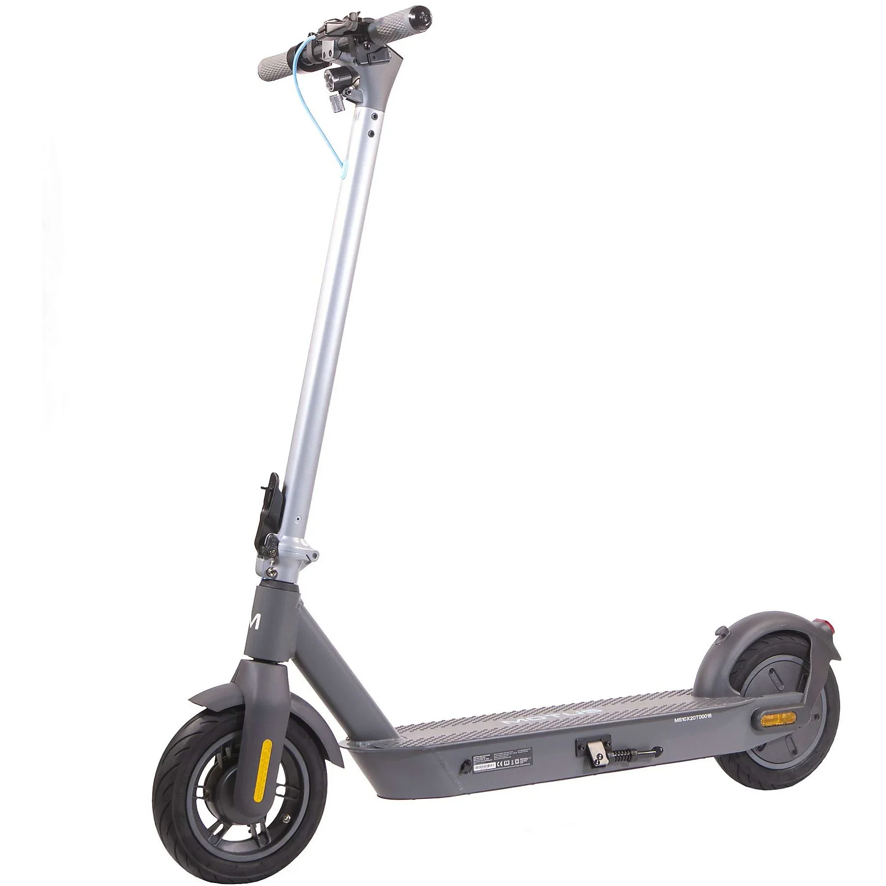 MOTUS Scooty 10 Gen 4 E-Scooter – 10 Zoll, Schwarz/Grau