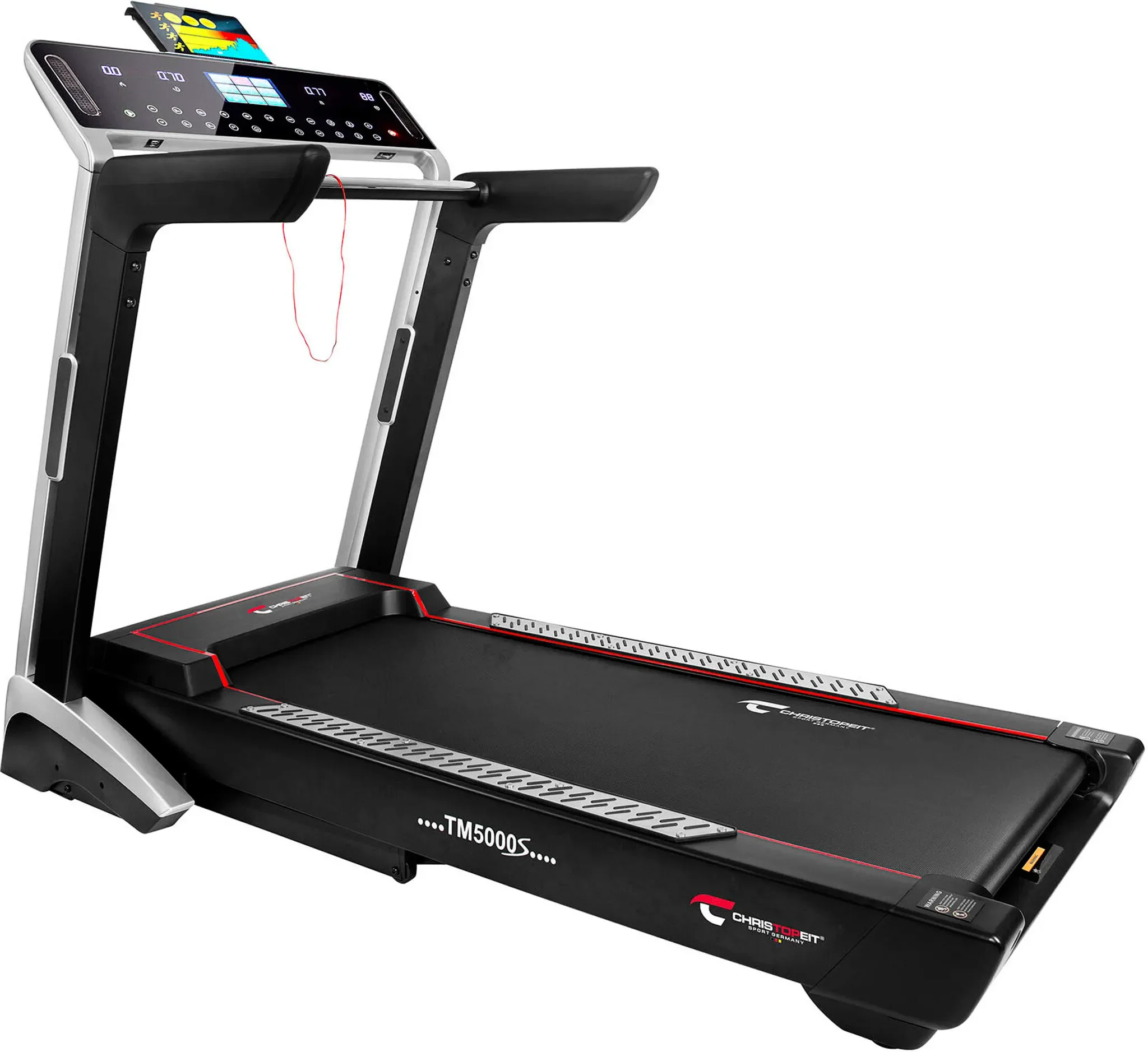 Christopeit TM 5000 S – Laufband 22 km/h, klappbar, Bluetooth