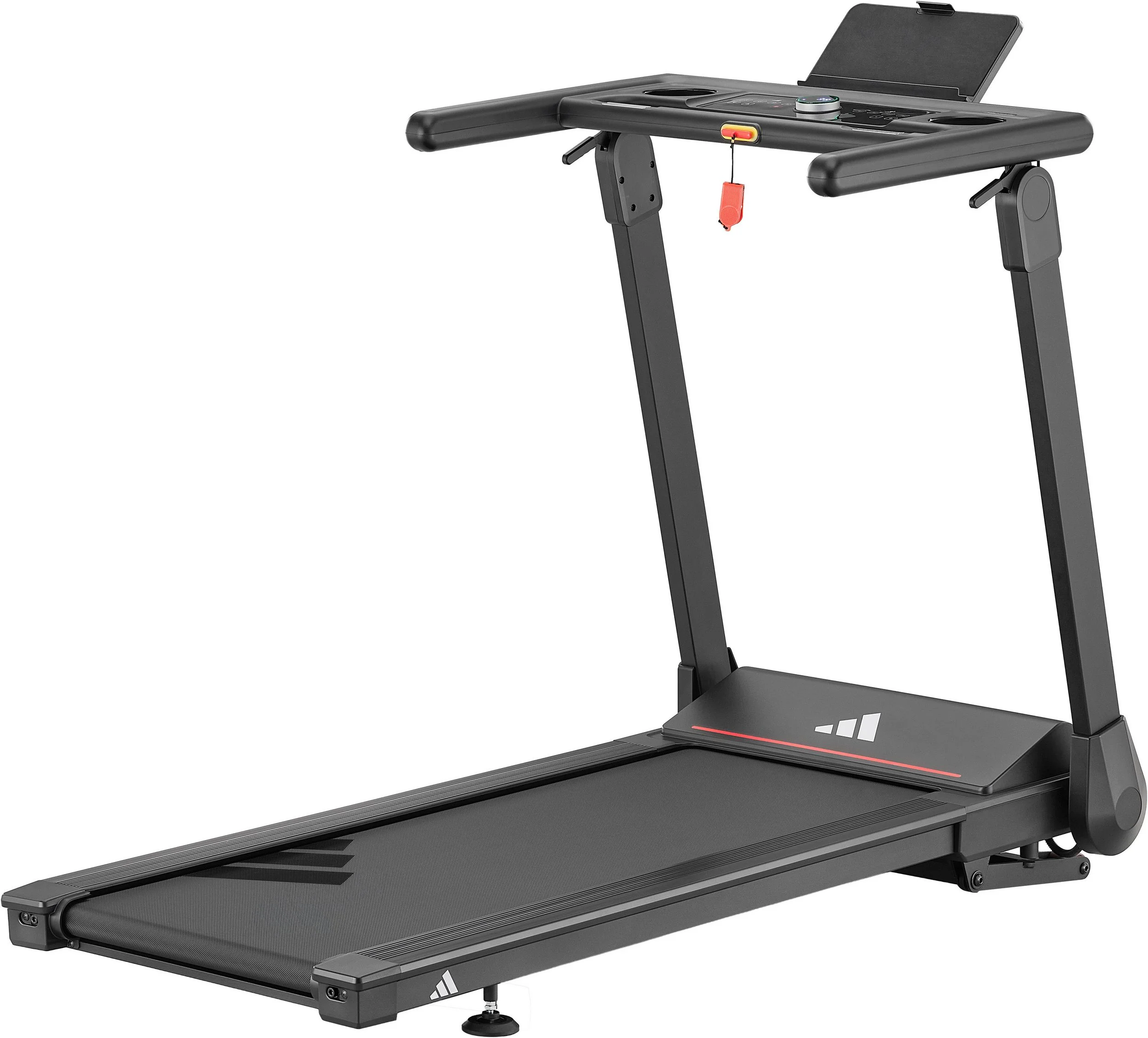 Adidas T-1 Bluetooth – Klappbares Laufband, Schwarz