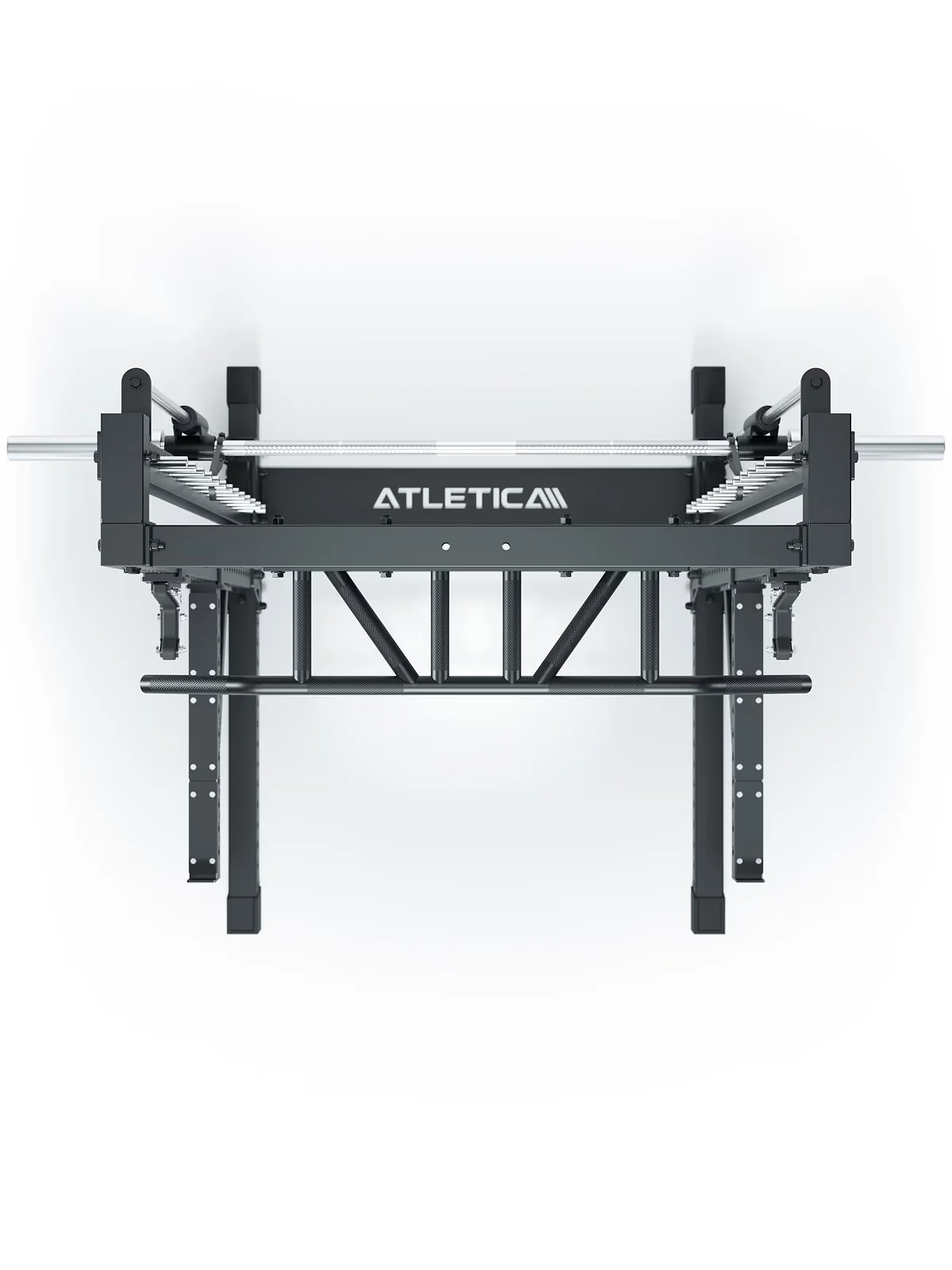 Atletica R7 Saber – Squat Rack mit Multipresse, 203 cm | LW100580