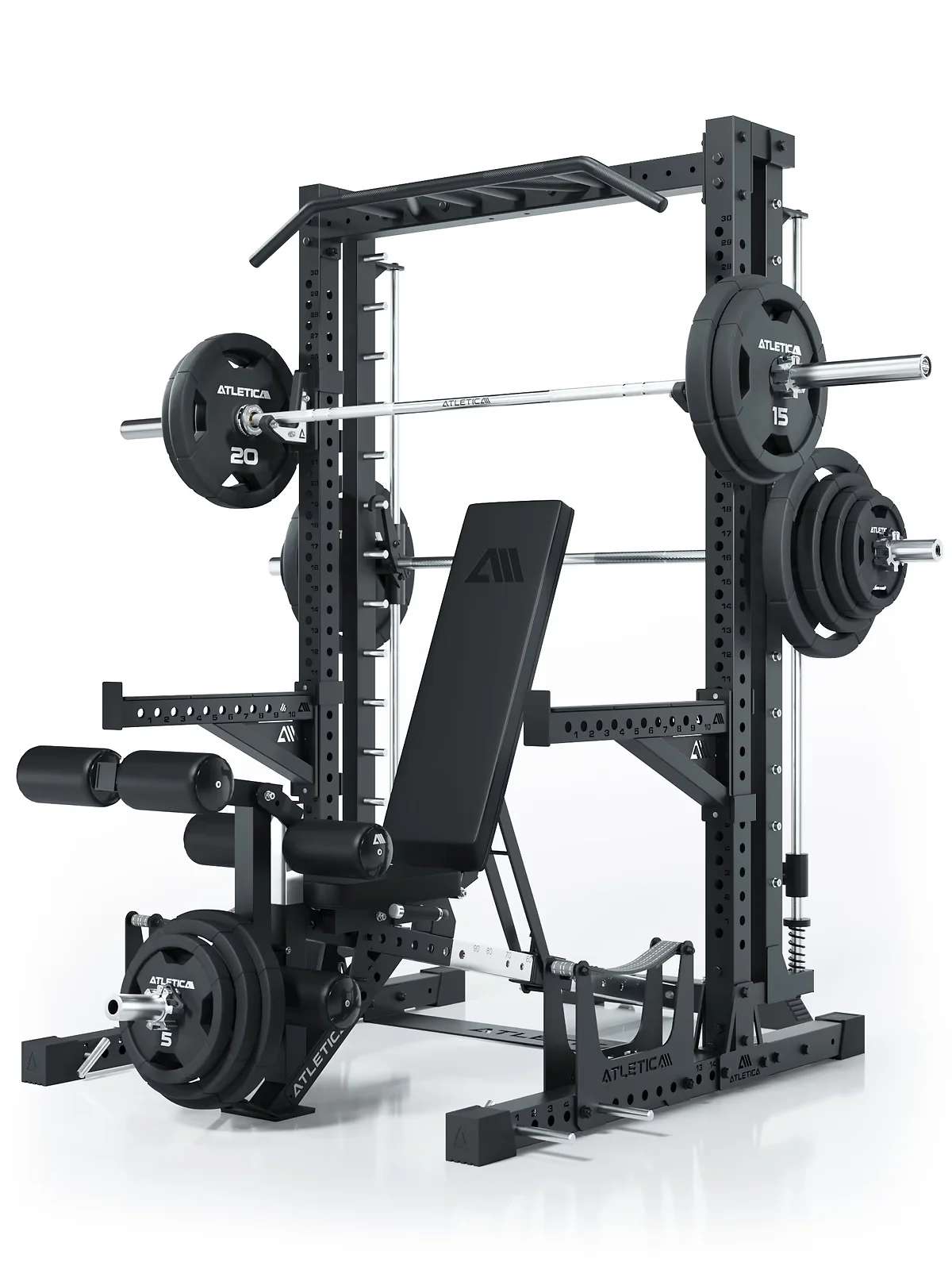 Atletica R7 Saber – Squat Rack mit Multipresse, 203 cm