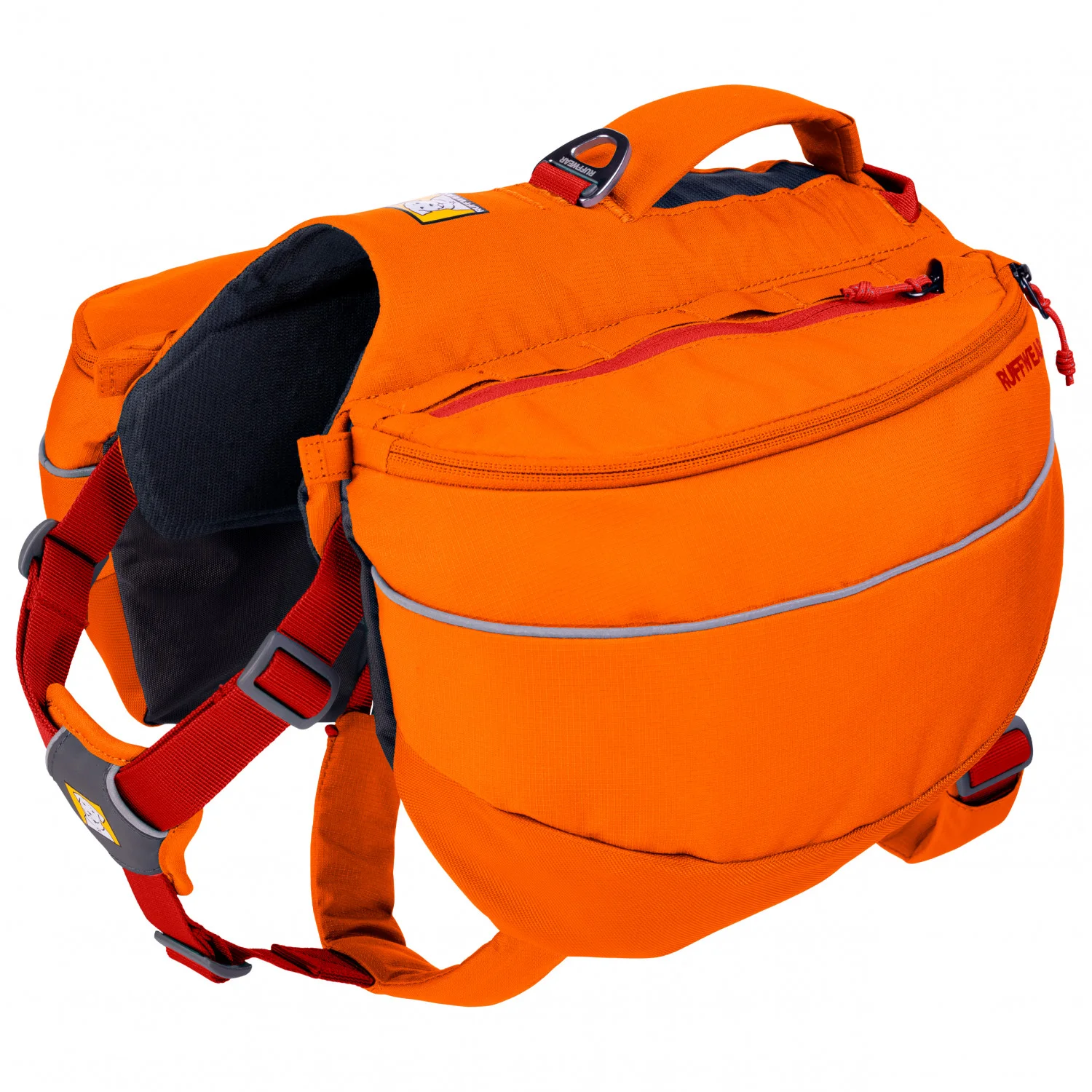 Approach Pack – Hundegeschirr mit Tagesrucksack (L/XL, Campfire Orange)