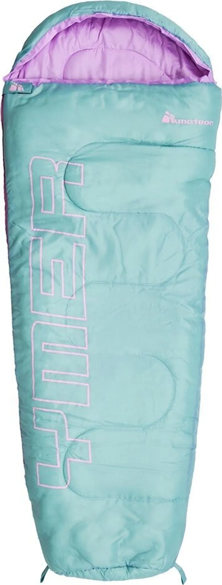 Meteor Ymer Premium Kinderschlafsack – Rosa/Blau (155 × 60 cm)